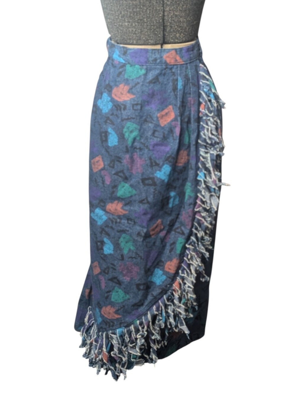 Vintage ROUGHRIDER FRINGE Skirt